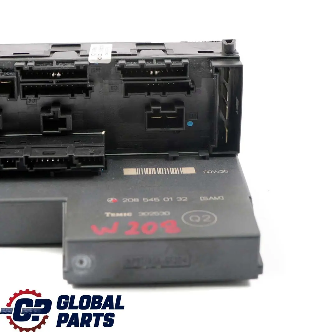 Mercedes-Benz W208 Fuse Box Relay Control Unit Electric Module SAM to with Part number A2085450132 Mercedes-Benz W208 Fuse Box Relay Control Unit Electric Module SAM - SKU A2085450132 - Part number A2085450132
