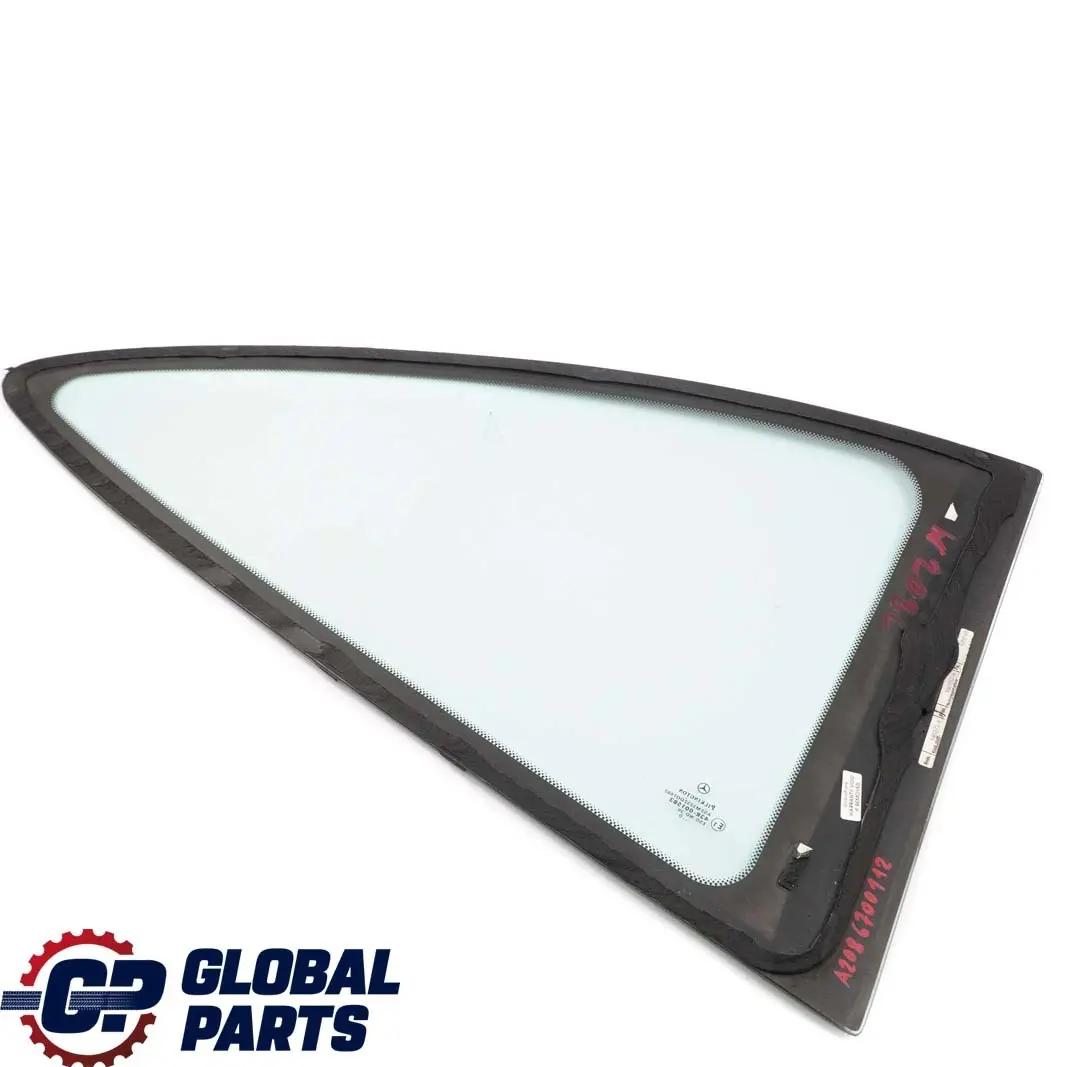  Mercedes-Benz CLK W208 C208 Hinten Links Gruen Glas Scheibe AS2 - SKU A2086700112 - Teilenummer A2086700112