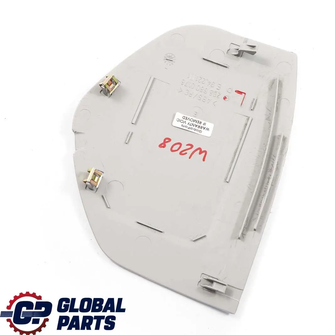 Mercedes-Benz CLK W208 Copertura Carenatura Sinistra Dashboard per con numero di parte A2086800178 Mercedes-Benz CLK W208 Copertura Carenatura Sinistra Dashboard - SKU A2086800178 - Numero di parte A2086800178