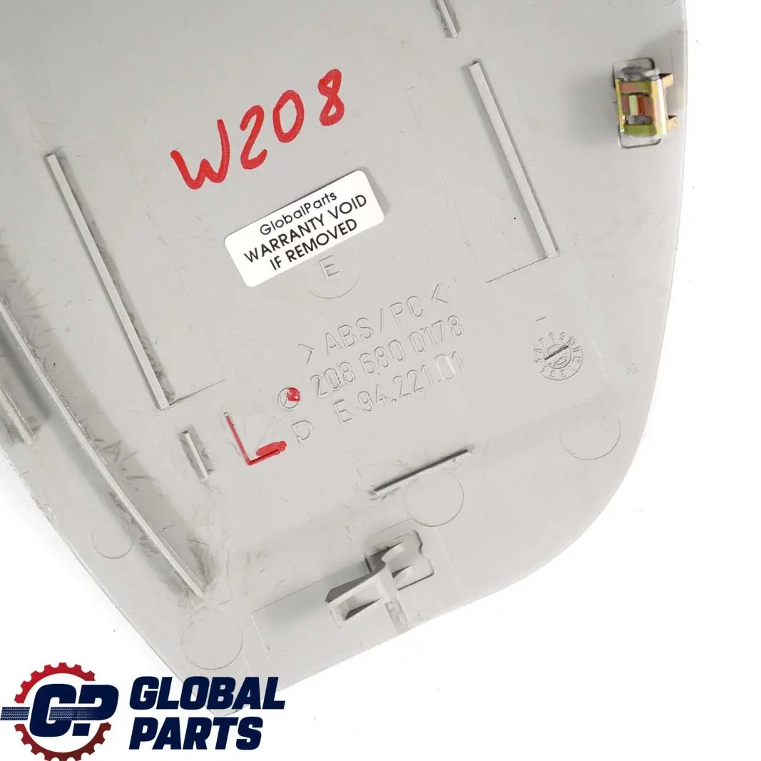 Mercedes-Benz CLK W208 Front Left Dashboard Cover Panel Trim para con número de pieza A2086800178 Mercedes-Benz CLK W208 Front Left Dashboard Cover Panel Trim - SKU A2086800178 - Número de pieza A2086800178