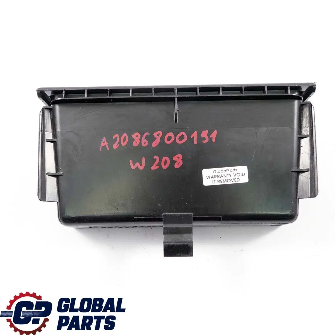 W208 Półka kieszeń pod radio konsola do MERCEDES CLK o numerze A2086800191 MERCEDES CLK W208 Półka kieszeń pod radio konsola - SKU A2086800191 - Numer Części A2086800191