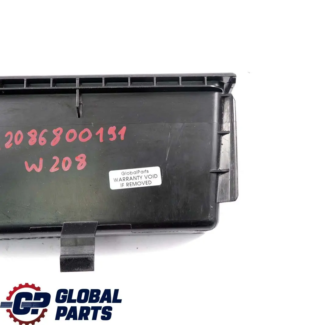 Mercedes-Benz CLK-Klasse W208 Centre Console Tray Insert to with Part number A2086800191 Mercedes-Benz CLK-Klasse W208 Centre Console Tray Insert - SKU A2086800191 - Part number A2086800191