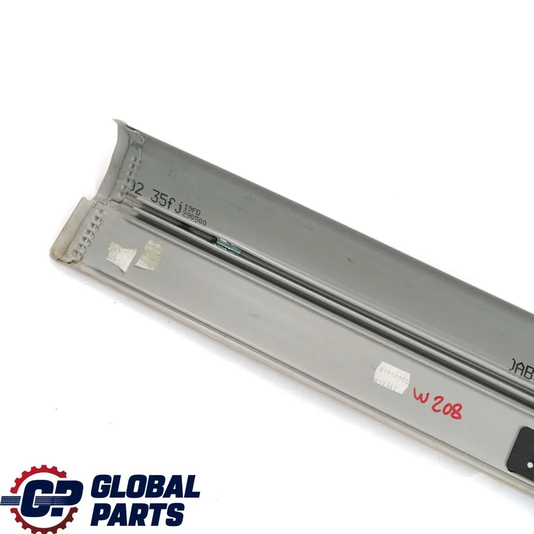 Mercedes-Benz C208 W208 Front Door Sill Entrance Trim Strip Grey to with Part number A2086800235 Mercedes-Benz C208 W208 Front Door Sill Entrance Trim Strip Grey - SKU A2086800235-1 - Part number A2086800235
