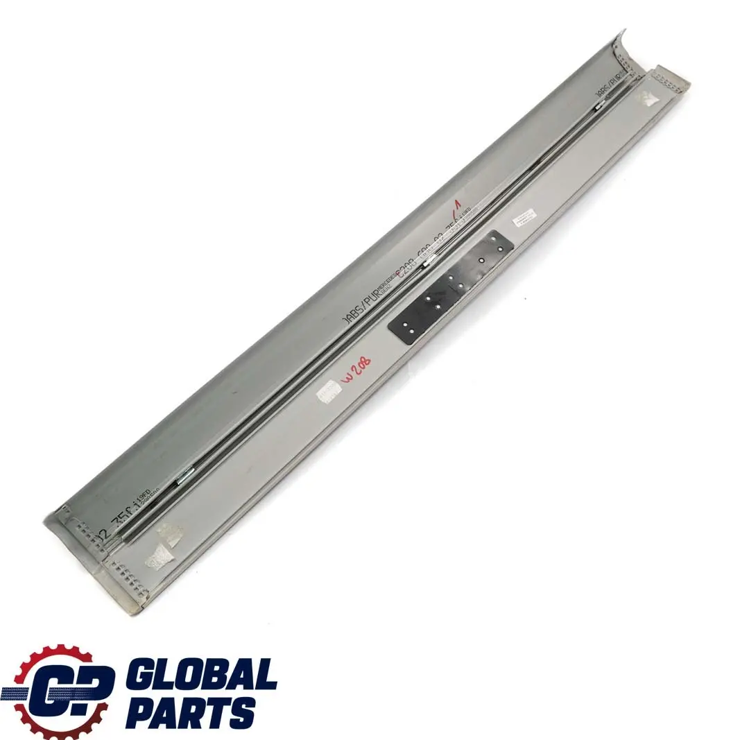 Mercedes-Benz C208 W208 Front Door Sill Entrance Trim Strip Grey to with Part number A2086800235 Mercedes-Benz C208 W208 Front Door Sill Entrance Trim Strip Grey - SKU A2086800235-1 - Part number A2086800235