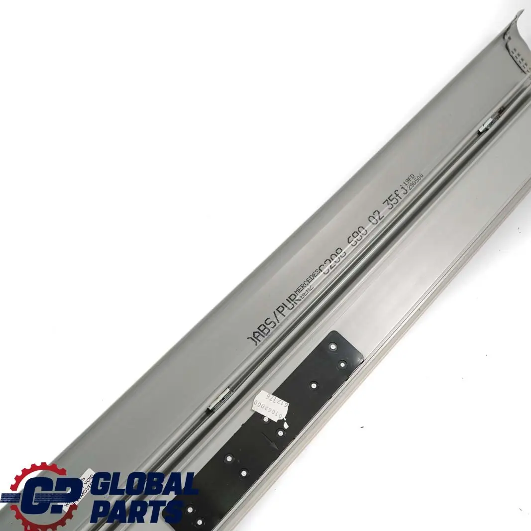  Mercedes-Benz C208 W208 Porta Ant Einstiegleistung Modanatura Grigio - SKU A2086800235 - Numero di parte A2086800235