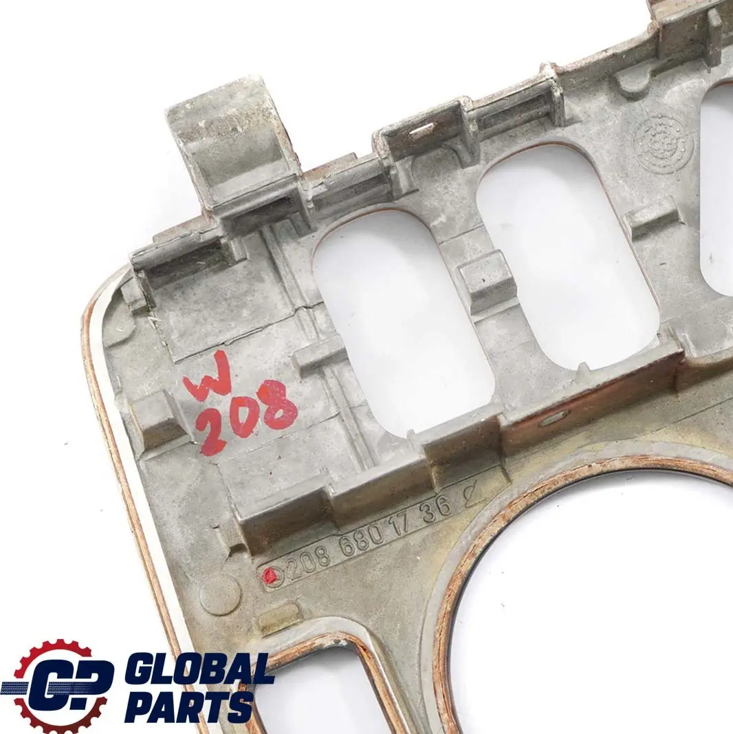  Mercedes-Benz Classe CLK W208 Console Centrale Iris Feux de Detresse Cache Bois - SKU A2086801736 - Numéro de pièce A2086801736