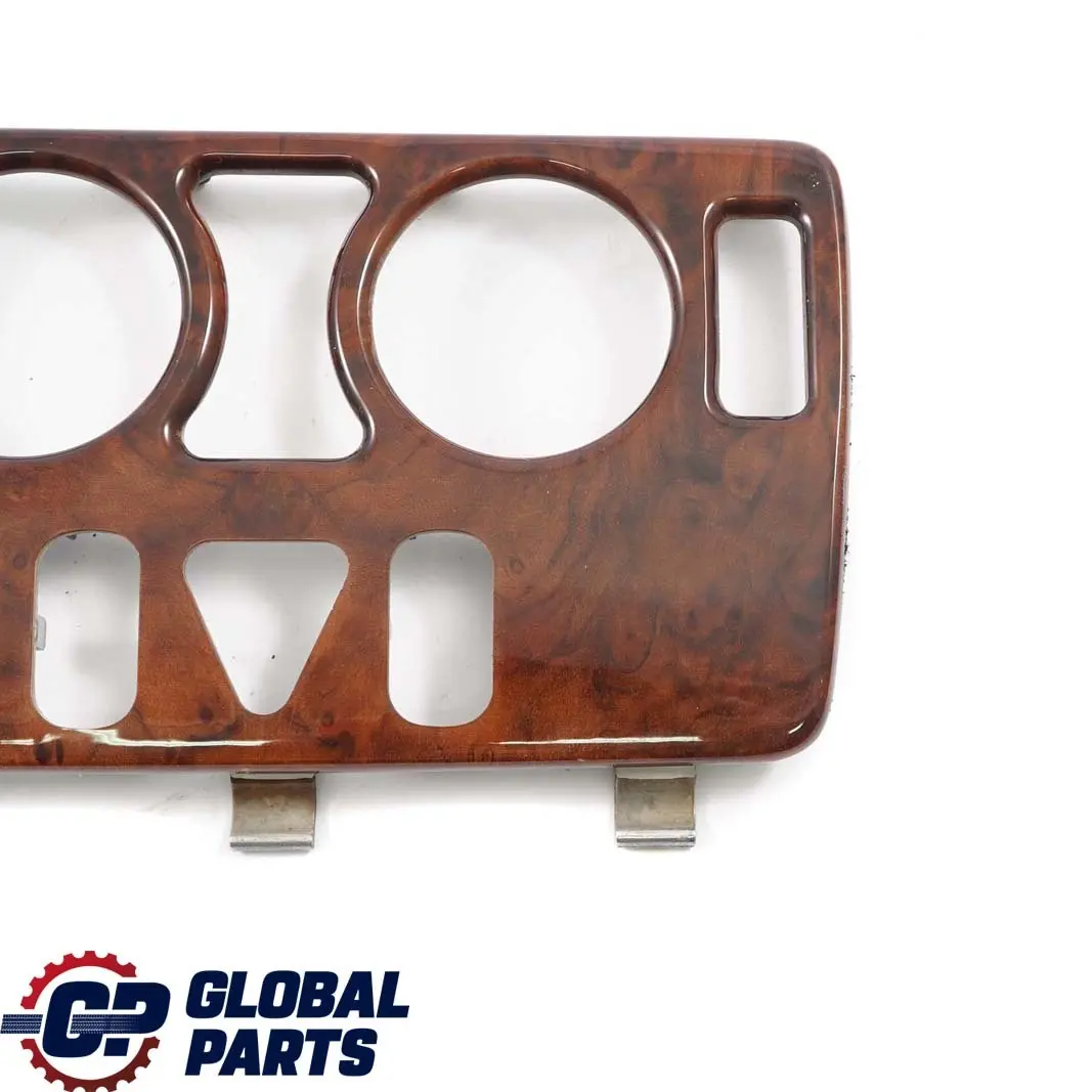 Mercedes W208 Consola Central Interruptor de Peligro Marco Cubierta Panel Madera - SKU A2086801736 - Número de pieza A2086801736