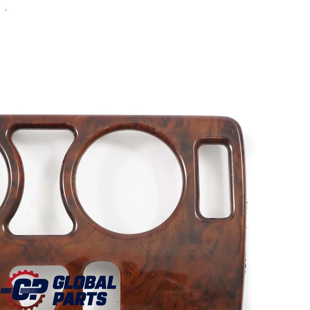 Mercedes W208 Consola Central Interruptor de Peligro Marco Cubierta Panel Madera - SKU A2086801736 - Número de pieza A2086801736