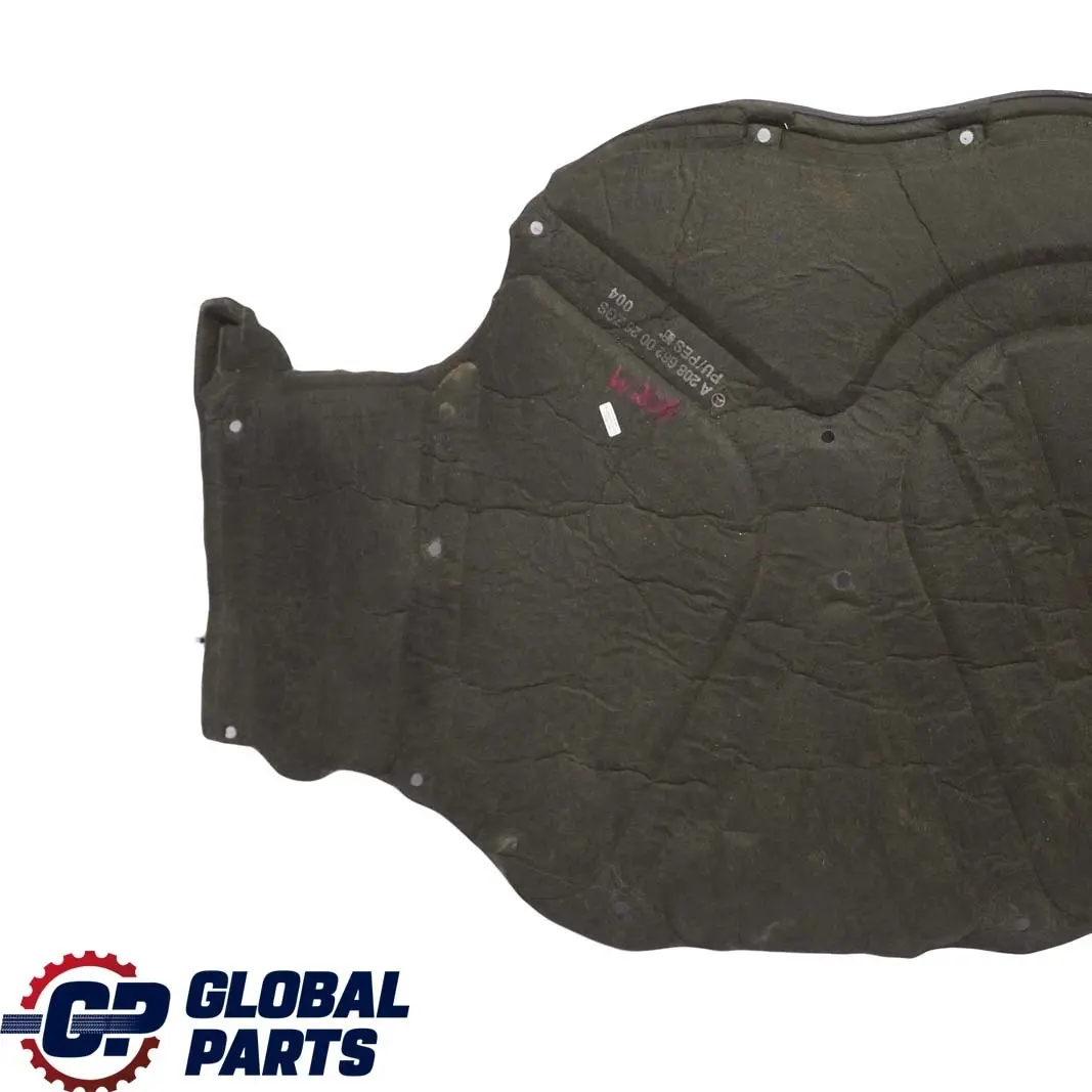  Mercedes-Benz Classe CLK W208 Cofano Motore Lembo Anteriore Isolamento Acustico - SKU A2086820026 - Numero di parte A2086820026