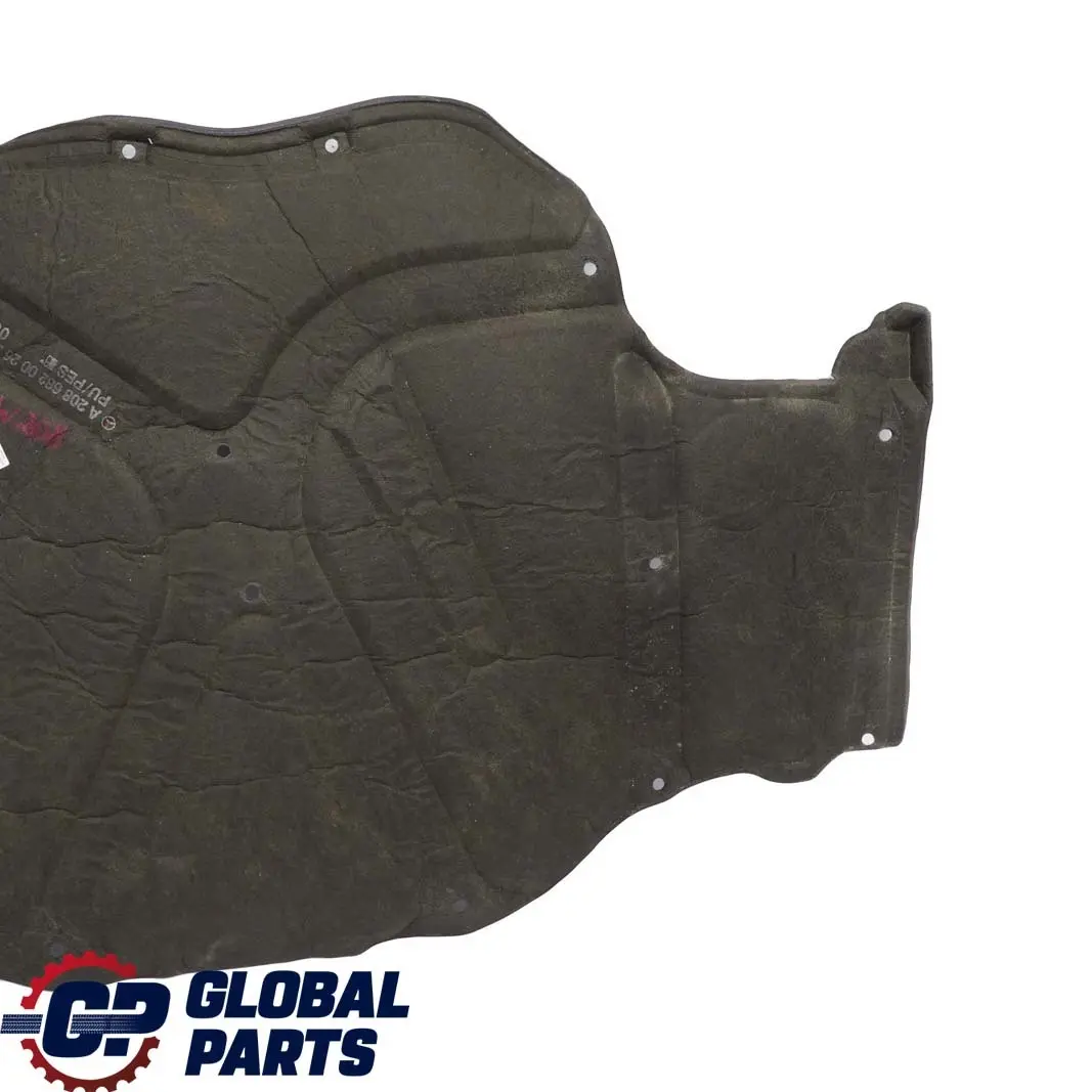 Mercedes-Benz Classe CLK W208 Capot Compartiment Moteur Rabat Insonorisation pour à propos du numéro de pièce A2086820026 Mercedes-Benz Classe CLK W208 Capot Compartiment Moteur Rabat Insonorisation - SKU A2086820026 - Numéro de pièce A2086820026