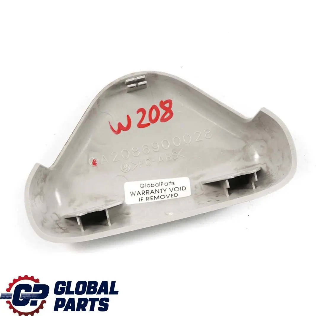  Mercedes-Benz W202 C208 Roof Alarm Motion Sensor Cover Trim Grey - SKU A2086900028 - Part number A2086900028