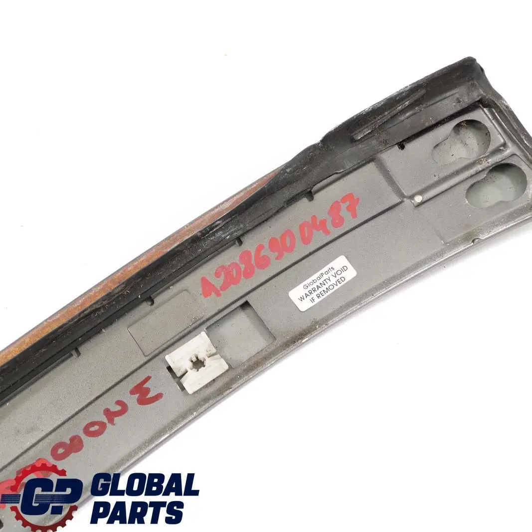 Mercedes-Benz C208 Front Right A-Pillar Exterior Trim Strip Almandine Black para con número de pieza A2086900487 Mercedes-Benz C208 Front Right A-Pillar Exterior Trim Strip Almandine Black - SKU A2086900487-ALB - Número de pieza A2086900487