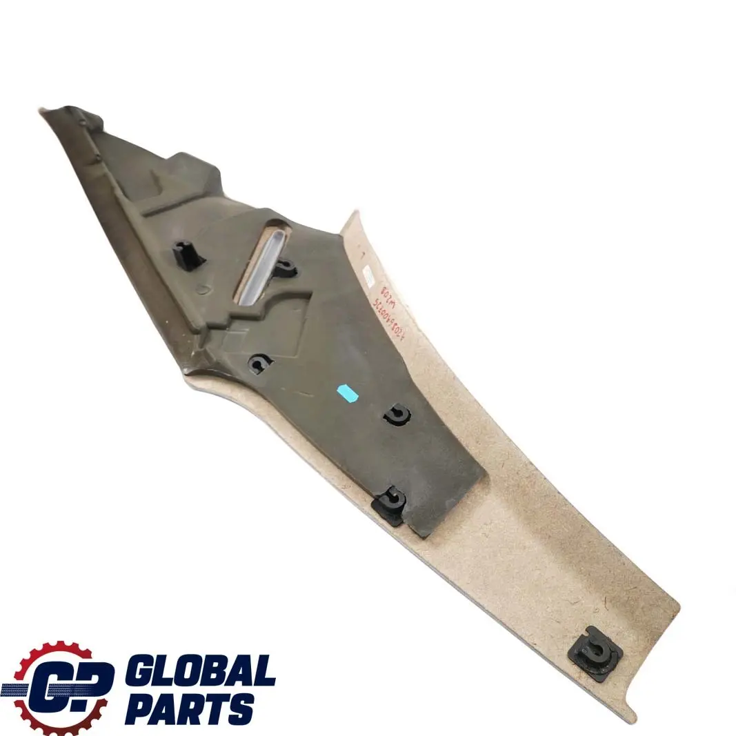 Mercedes-Benz CLK C208 W208 Rear Left N/S C-Pillar Cover Panel Grey to with Part number A2086900725 Mercedes-Benz CLK C208 W208 Rear Left N/S C-Pillar Cover Panel Grey - SKU A2086900725 - Part number A2086900725