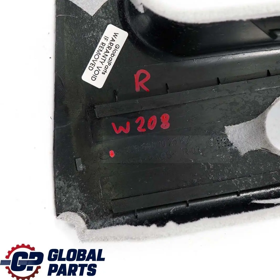 Mercedes-Benz CLK-Klasse W208 Verkleidung B-Säule Rechts Grau für mit Teilenummer A2086901025 Mercedes-Benz CLK-Klasse W208 Verkleidung B-Säule Rechts Grau - SKU A2086901025 - Teilenummer A2086901025