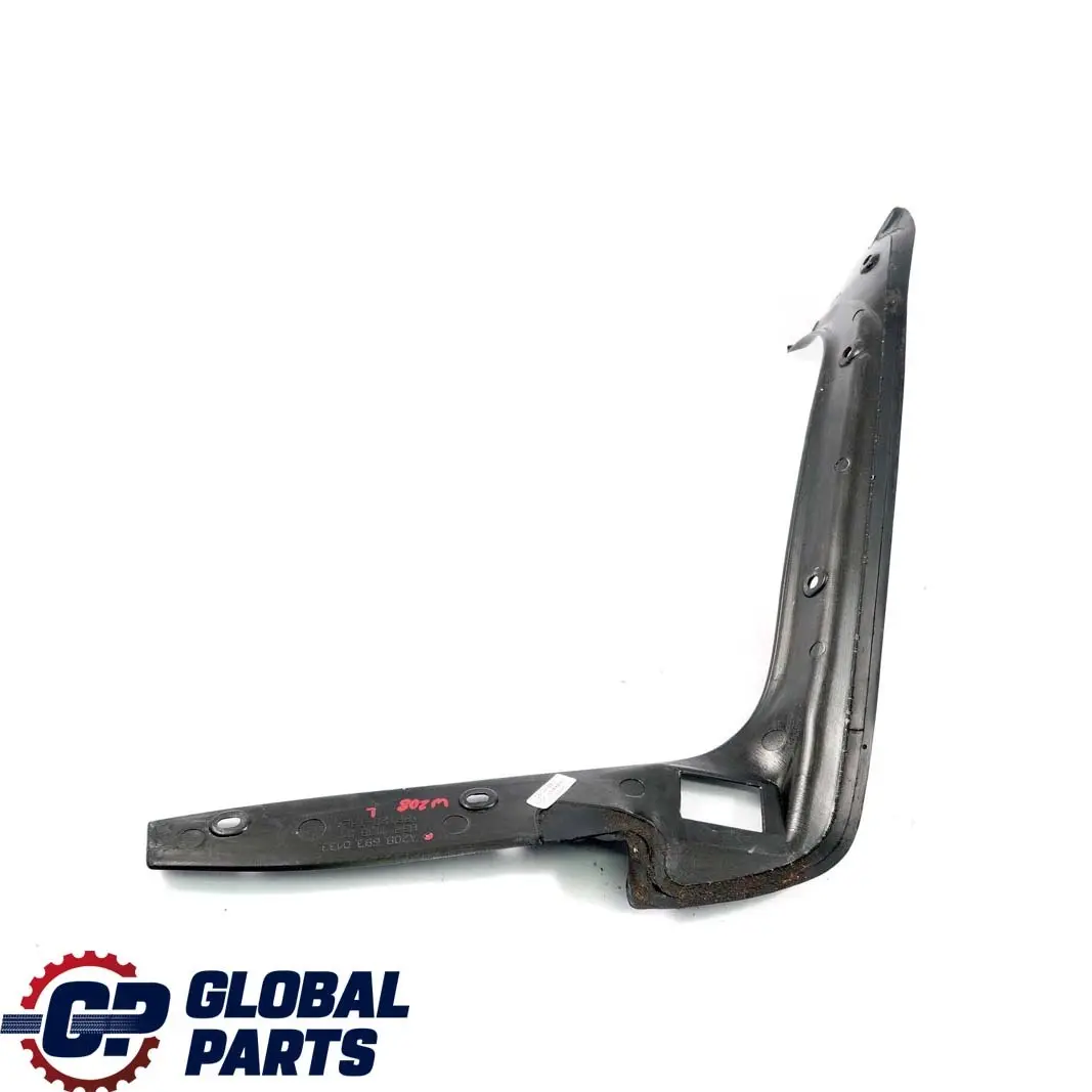 Mercedes-Benz CLK C208 W208 Rear Left Trim Strip Panel Trunk Cover to with Part number A2086930133 Mercedes-Benz CLK C208 W208 Rear Left Trim Strip Panel Trunk Cover - SKU A2086930133 - Part number A2086930133