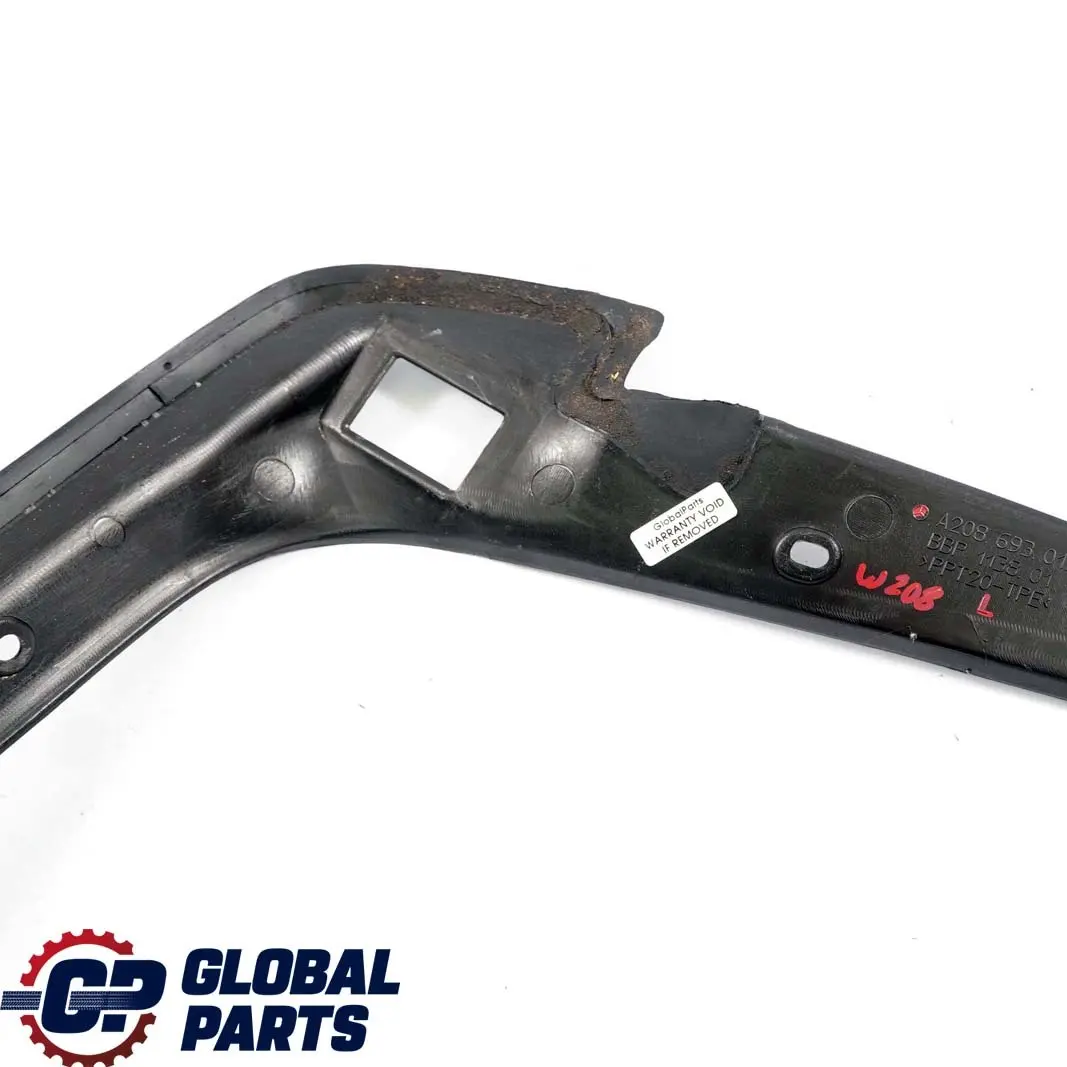  Mercedes-Benz CLK C208 W208 Rear Left Trim Strip Panel Trunk Cover - SKU A2086930133 - Part number A2086930133