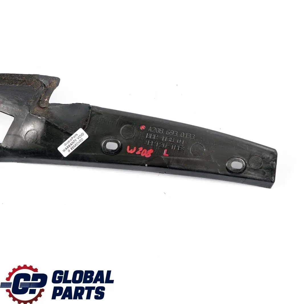 W208 Trasera Izquierda Recorte Panel Tronco Cubierta para Mercedes C208 con número de pieza A2086930133 Mercedes C208 W208 Trasera Izquierda Recorte Panel Tronco Cubierta - SKU A2086930133 - Número de pieza A2086930133