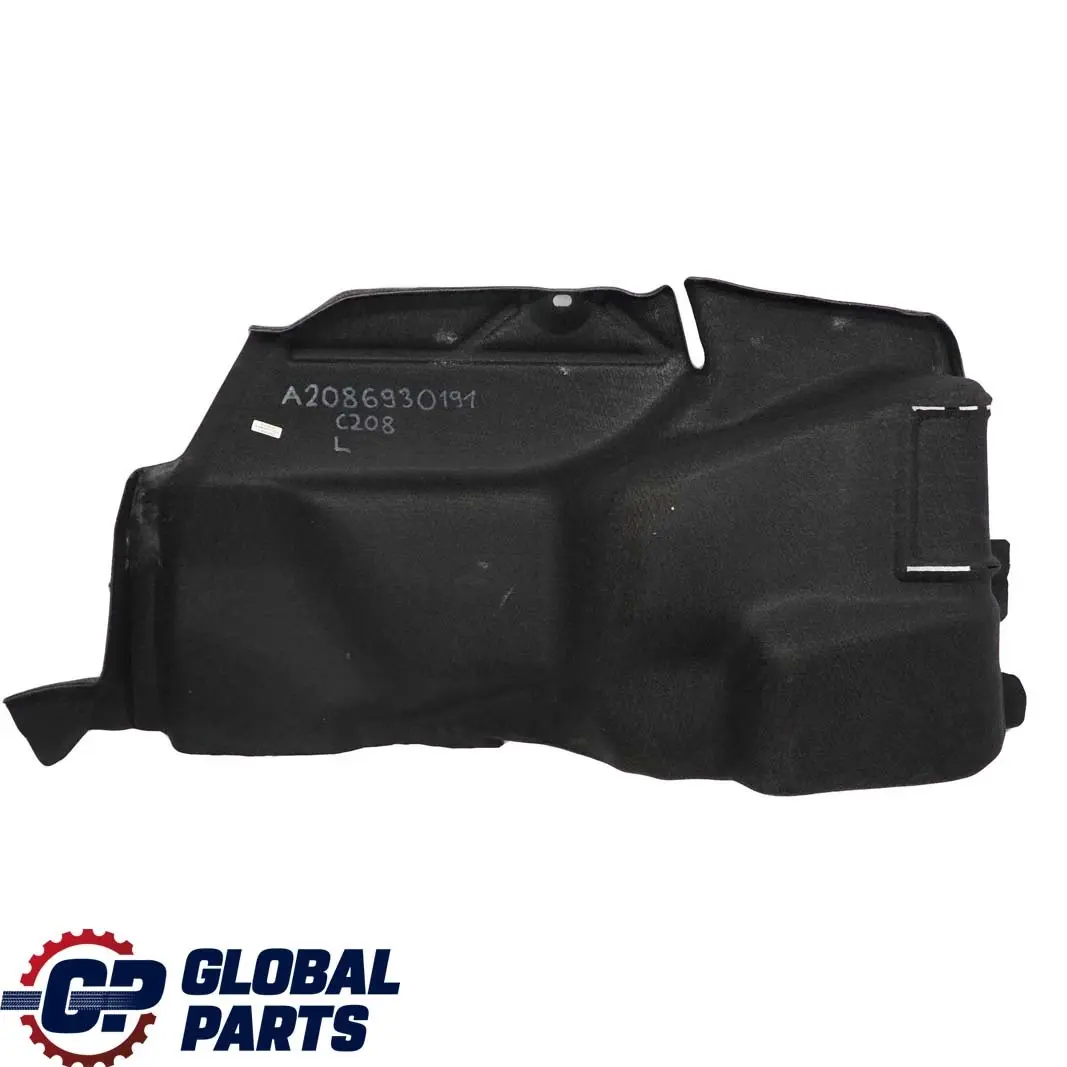 Mercedes-Benz CLK W208 Boot Trunk Left N/S Lateral Trim Panel to with Part number A2086930191 Mercedes-Benz CLK W208 Boot Trunk Left N/S Lateral Trim Panel - SKU A2086930191 - Part number A2086930191