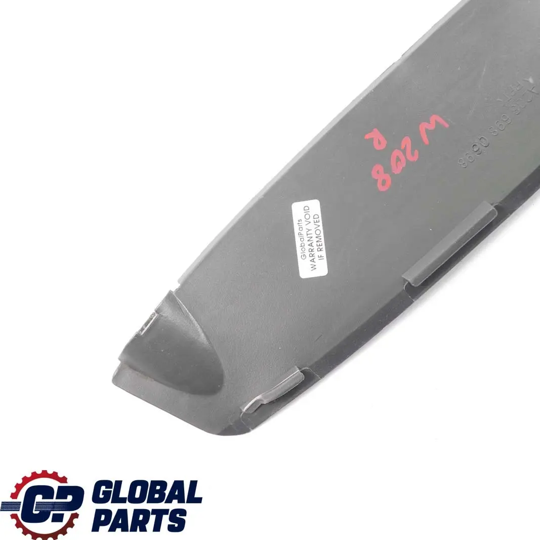 Mercedes-Benz C208 W208 Front Right Fender Seal Gasket Panel Cover to with Part number A2086980598 Mercedes-Benz C208 W208 Front Right Fender Seal Gasket Panel Cover - SKU A2086980698 - Part number A2086980598