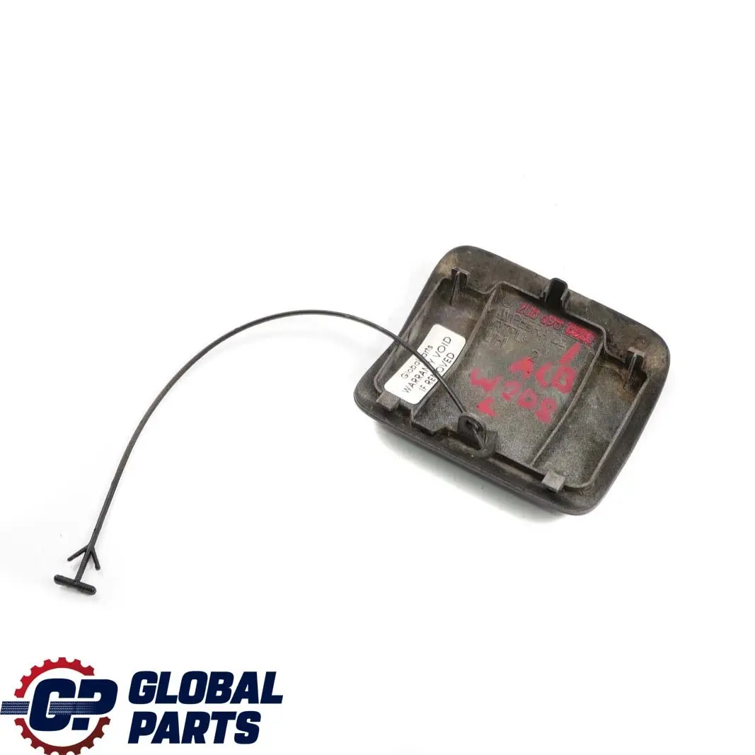 Mercedes-Benz CLK W208 Rear Left N/S Cover Skirt Jack Point Almandine Black to with Part number A2086983930 Mercedes-Benz CLK W208 Rear Left N/S Cover Skirt Jack Point Almandine Black - SKU A2086983930-ALB - Part number A2086983930