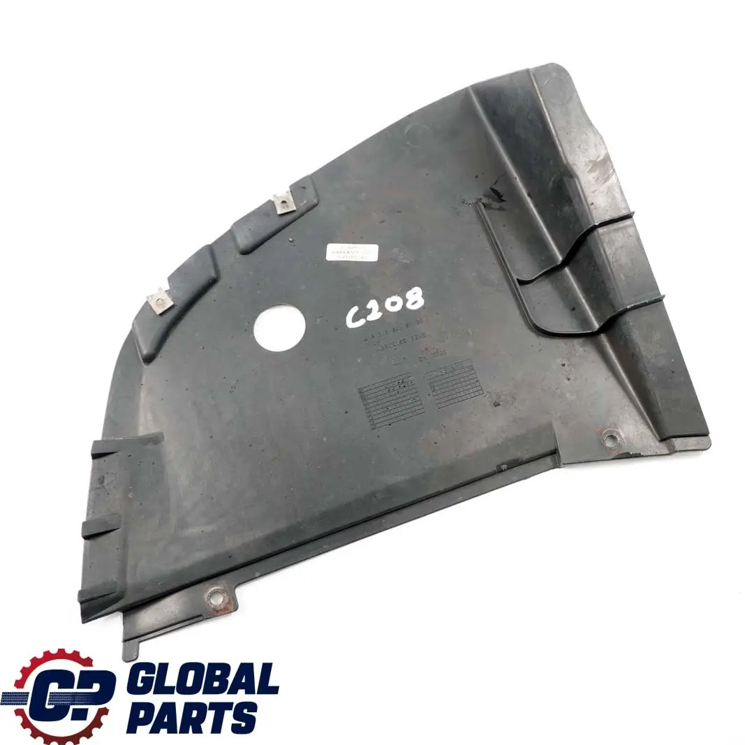 Mercedes-Benz CLK W208 Front Left N/S Wheel Arch Housing Liner to with Part number A2086985730 Mercedes-Benz CLK W208 Front Left N/S Wheel Arch Housing Liner - SKU A2086985730 - Part number A2086985730