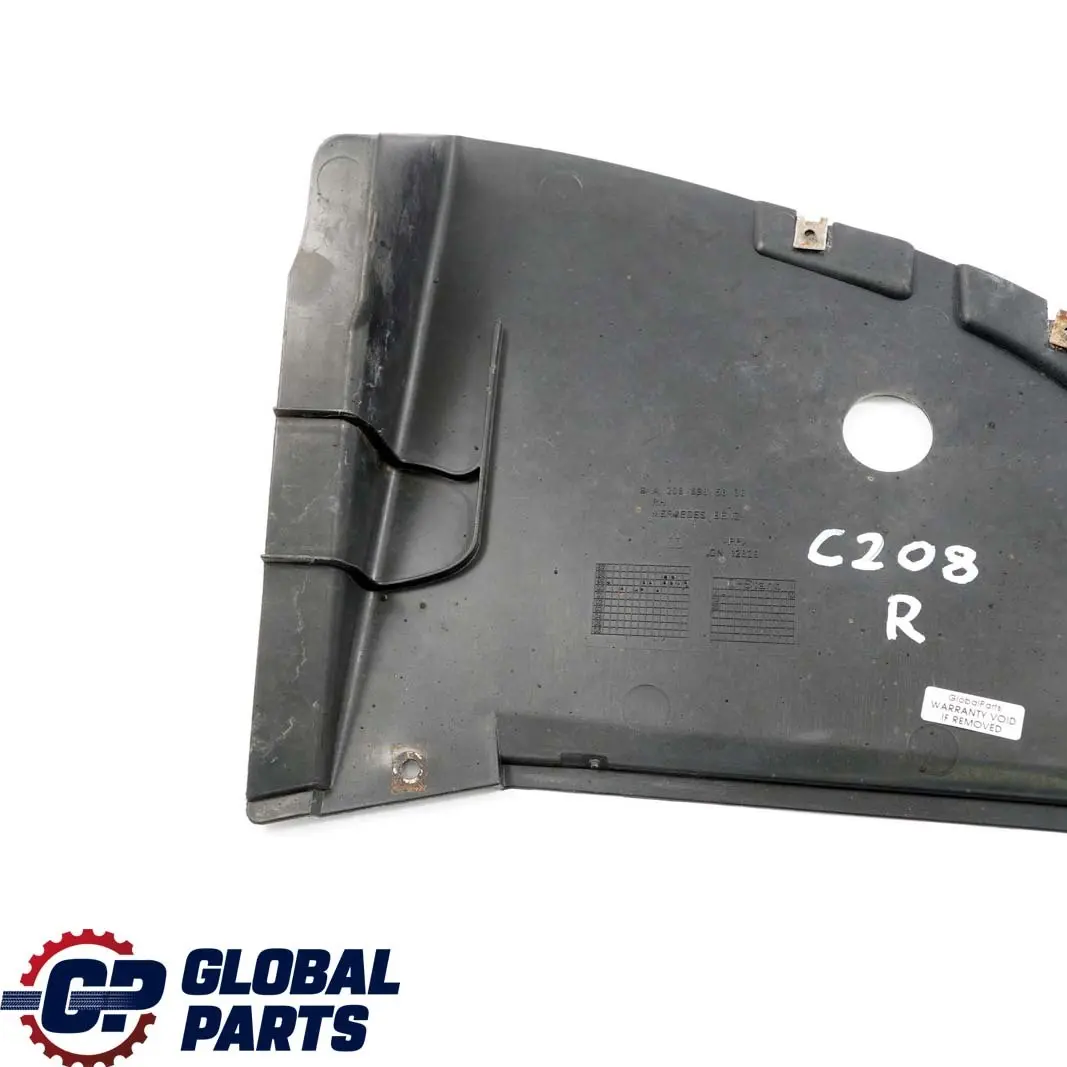 Mercedes-Benz CLK W208 Radschale Kotflügel Vorn Rechts Abdeckung für mit Teilenummer A2086985830 Mercedes-Benz CLK W208 Radschale Kotflügel Vorn Rechts Abdeckung - SKU A2086985830 - Teilenummer A2086985830