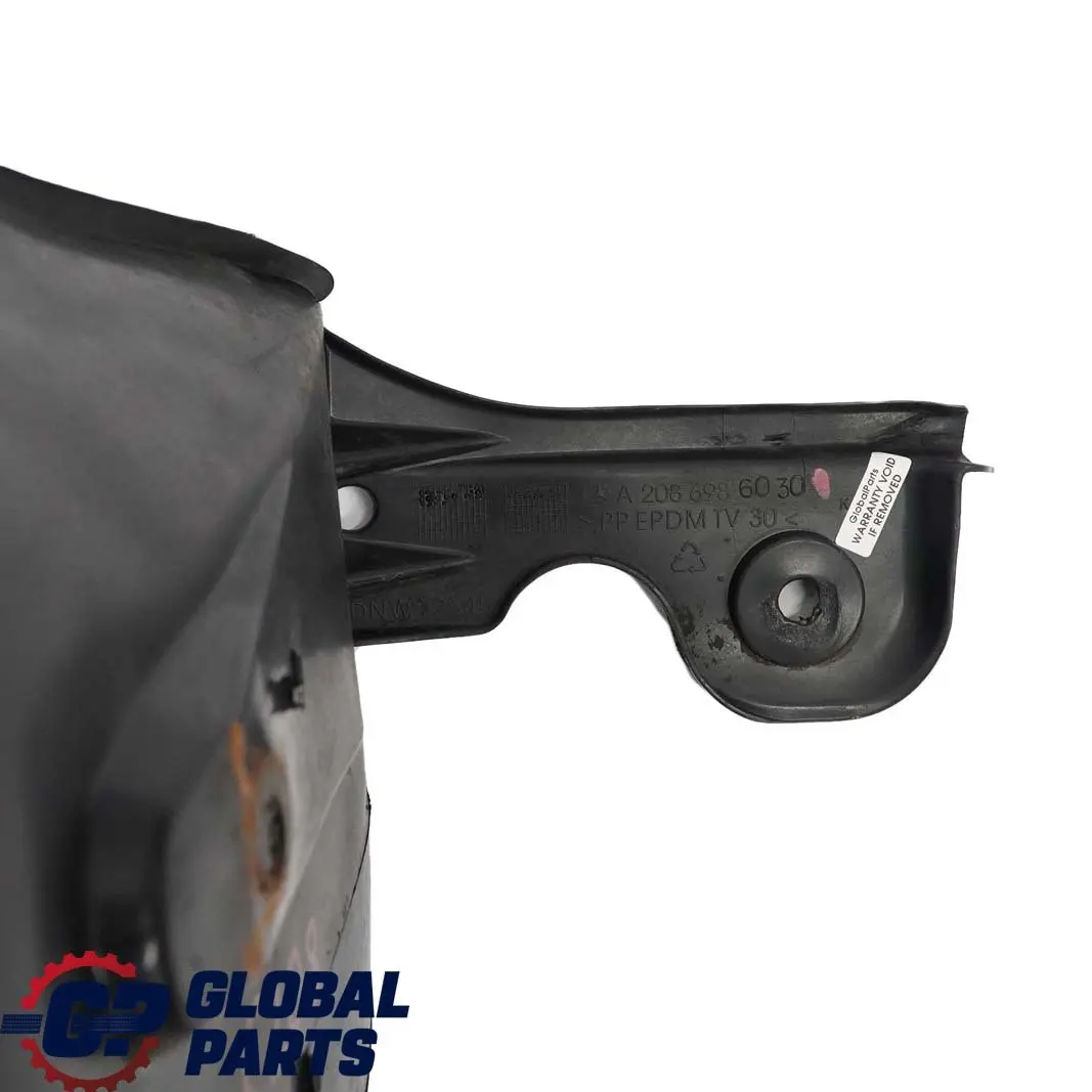 Mercedes-Benz CLK-Class W208 C208 Rear Right O/S Wheel Arch Housing to with Part number A2086986030 Mercedes-Benz CLK-Class W208 C208 Rear Right O/S Wheel Arch Housing - SKU A2086986030 - Part number A2086986030
