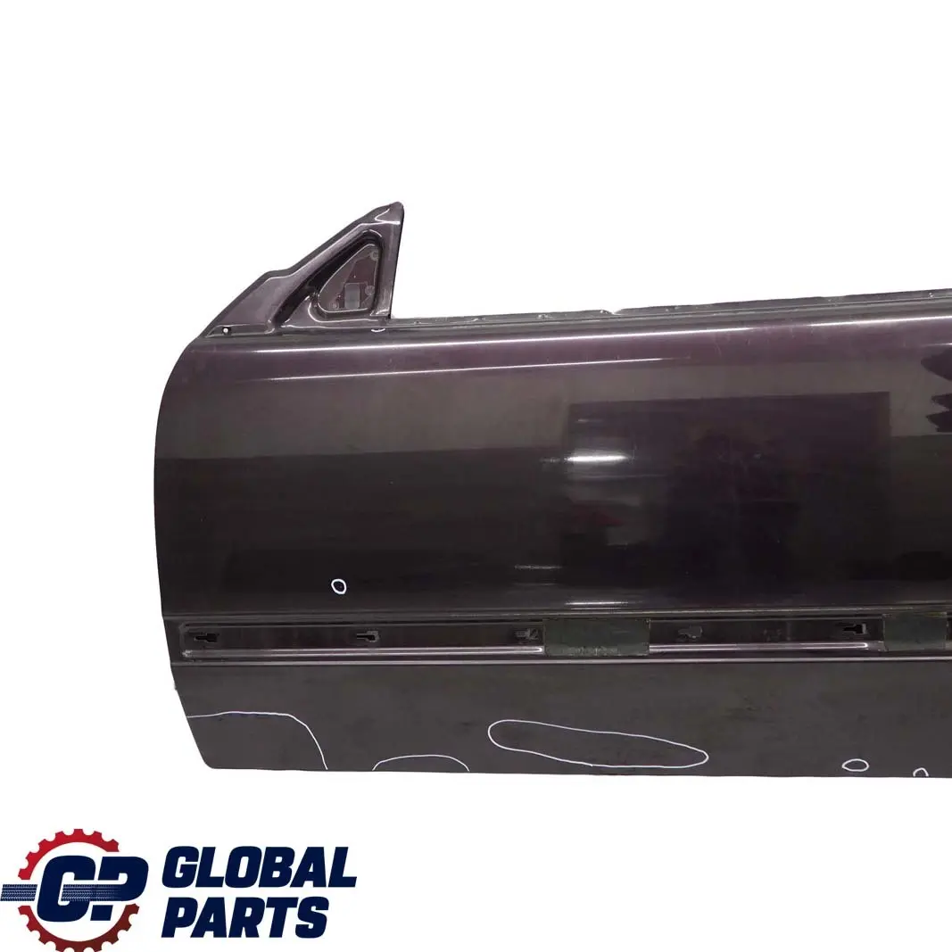 Mercedes-Benz CLK W208 Door Front Left N/S Almandine Black Metallic - 182 to  with Part number A2087200705  Mercedes-Benz CLK W208 Door Front Left N/S Almandine Black Metallic - 182 - SKU A2087200705-ALB - Part number A2087200705