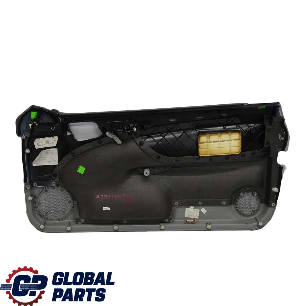 Mercedes-Benz CLK-Klasse W208 Türverkleidung Vorne Links Leder Grau für mit Teilenummer A2087205762 Mercedes-Benz CLK-Klasse W208 Türverkleidung Vorne Links Leder Grau - SKU A2087205762 - Teilenummer A2087205762
