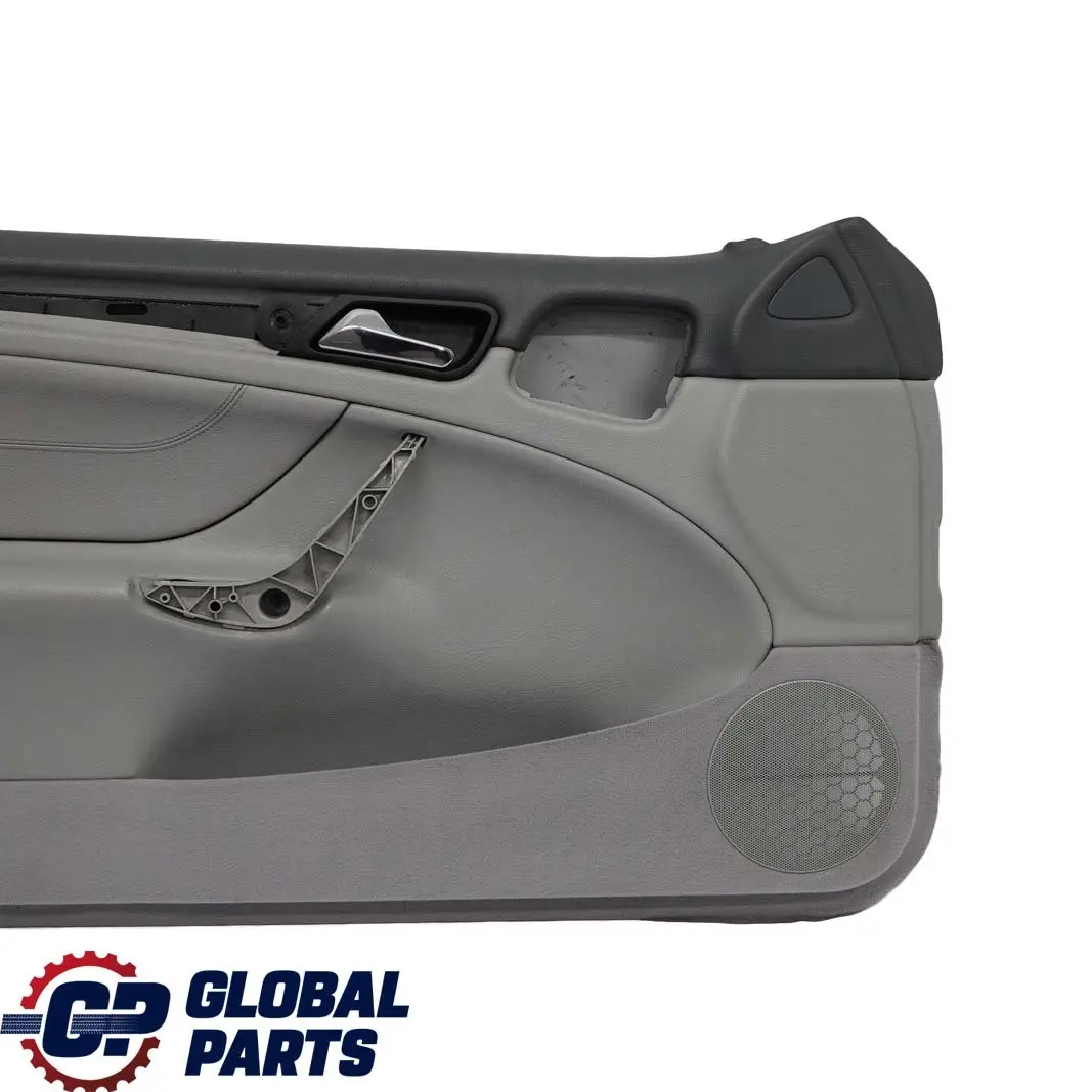 Mercedes-Benz CLK-Class W208 Front Left N/S Door Card Trim Panel Black Leather to with Part number A2087205762 Mercedes-Benz CLK-Class W208 Front Left N/S Door Card Trim Panel Black Leather - SKU A2087205762 - Part number A2087205762