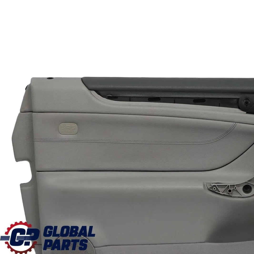 Mercedes-Benz CLK-Class W208 Front Left N/S Door Card Trim Panel Black Leather to with Part number A2087205762 Mercedes-Benz CLK-Class W208 Front Left N/S Door Card Trim Panel Black Leather - SKU A2087205762 - Part number A2087205762