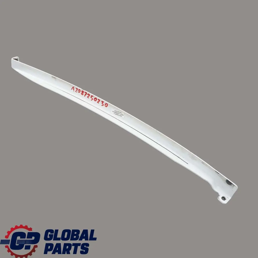 Mercedes-Benz CLK W208 Front Right Door O/S Window Guide Rail Strip to with Part number A2087250230 Mercedes-Benz CLK W208 Front Right Door O/S Window Guide Rail Strip - SKU A2087250230 - Part number A2087250230