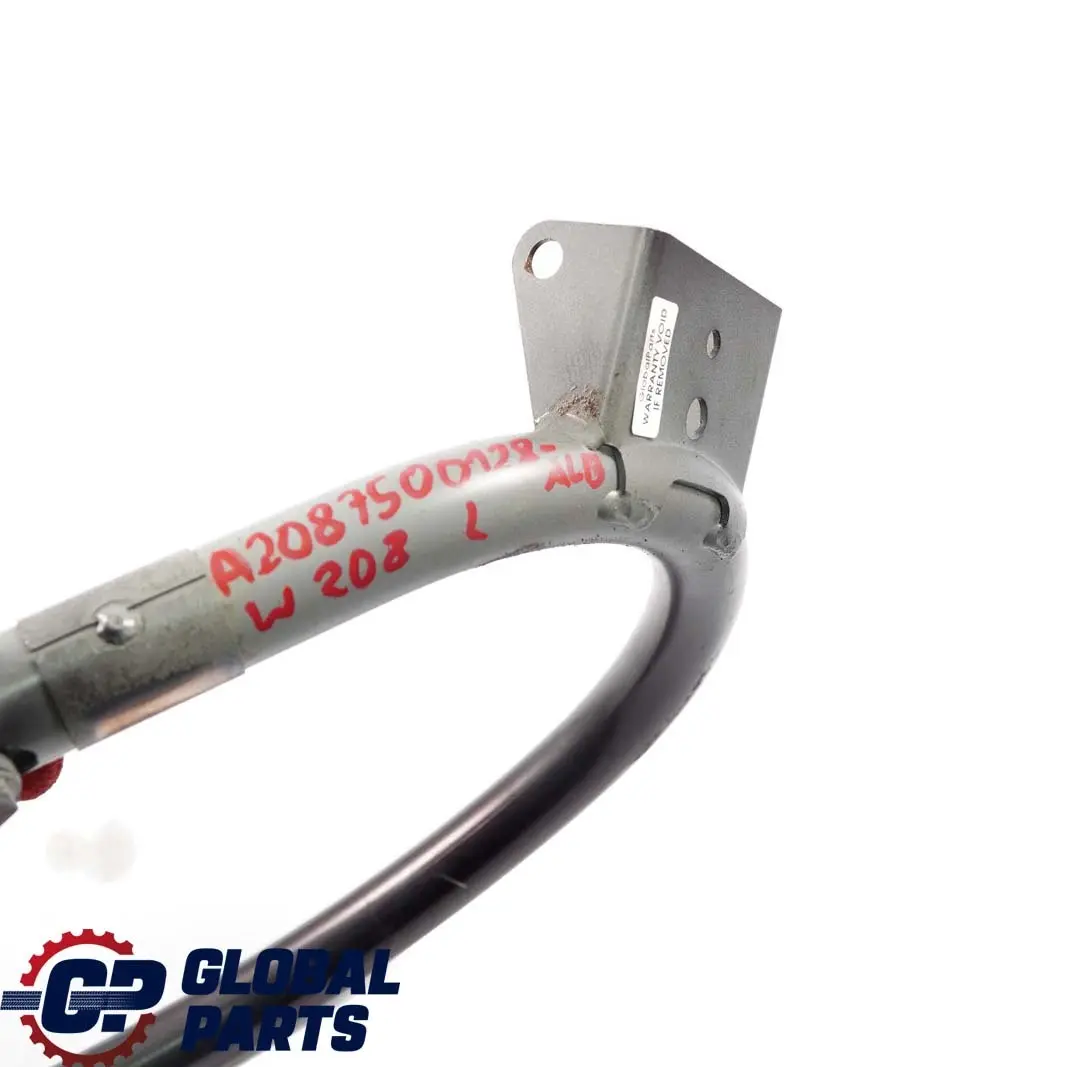  Mercedes-Benz C208 W208 Scharnier Heckklappe Hinten Links Almandine Schwarz - SKU A2087500128-ALB - Teilenummer A2087500128