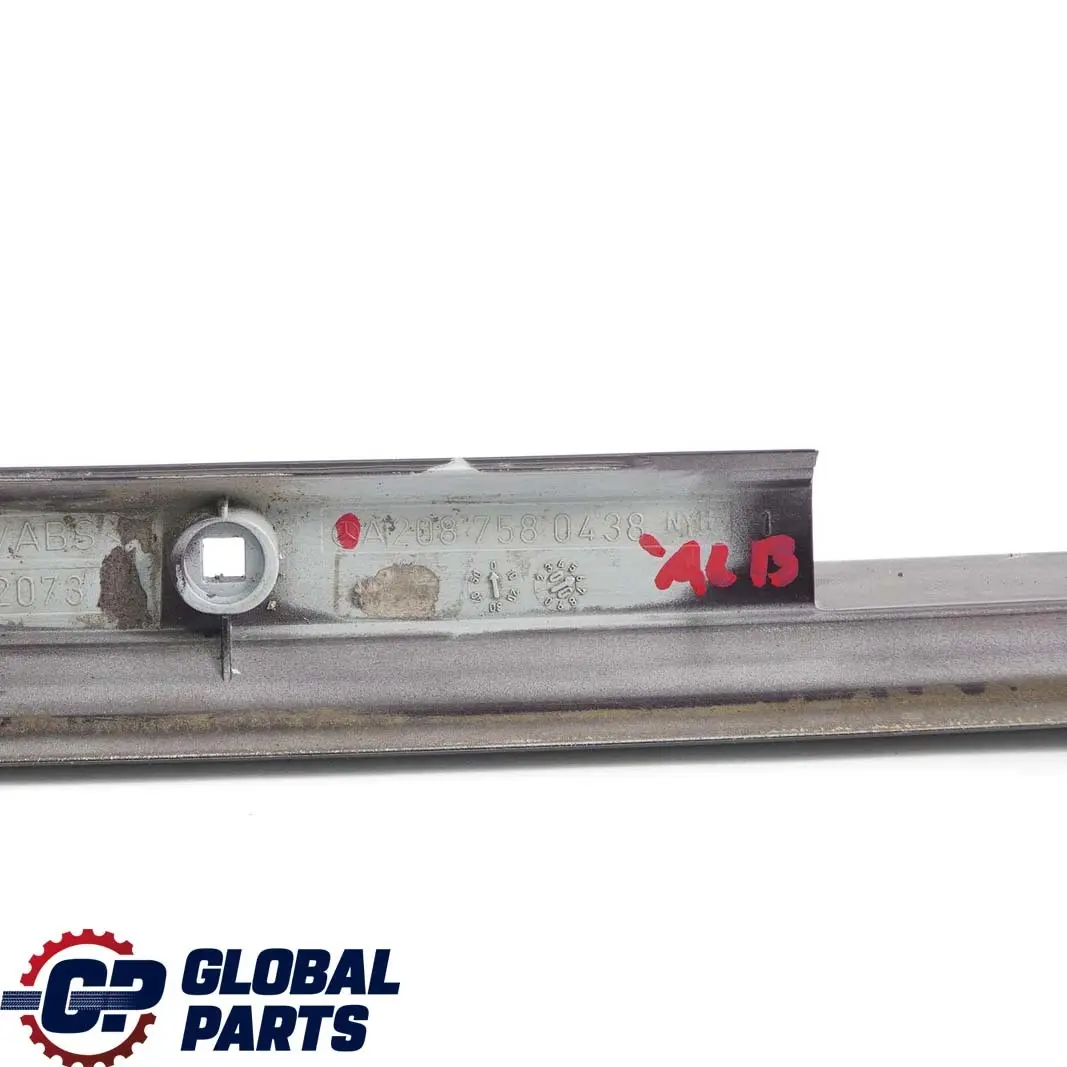  Mercedes-Benz CLK W208 C208 Handle Cover Trim Lamp Trunk Tailgate - SKU A2087580438-ALB - Part number A2087580438