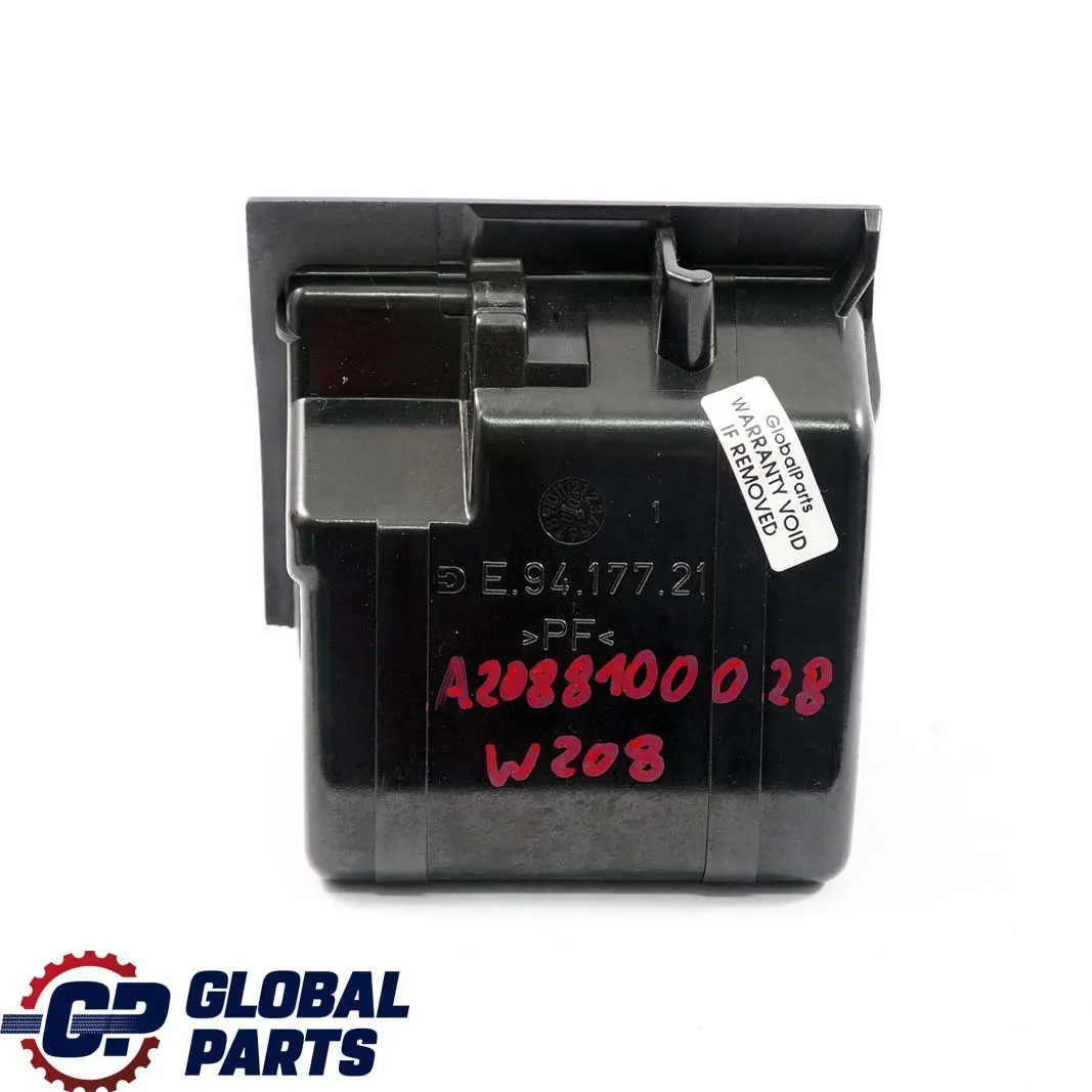 Mercedes-Benz CLK-Class W208 Centre Console Ashtray Insert Panel to with Part number A2088100028 Mercedes-Benz CLK-Class W208 Centre Console Ashtray Insert Panel - SKU A2088100028 - Part number A2088100028