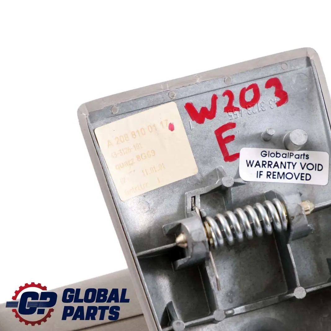 W208 W210 Specchio retrovisore interno grigio per Mercedes W203 con numero di parte A2088100117 Mercedes W203 W208 W210 Specchio retrovisore interno grigio - SKU A2088100117 - Numero di parte A2088100117