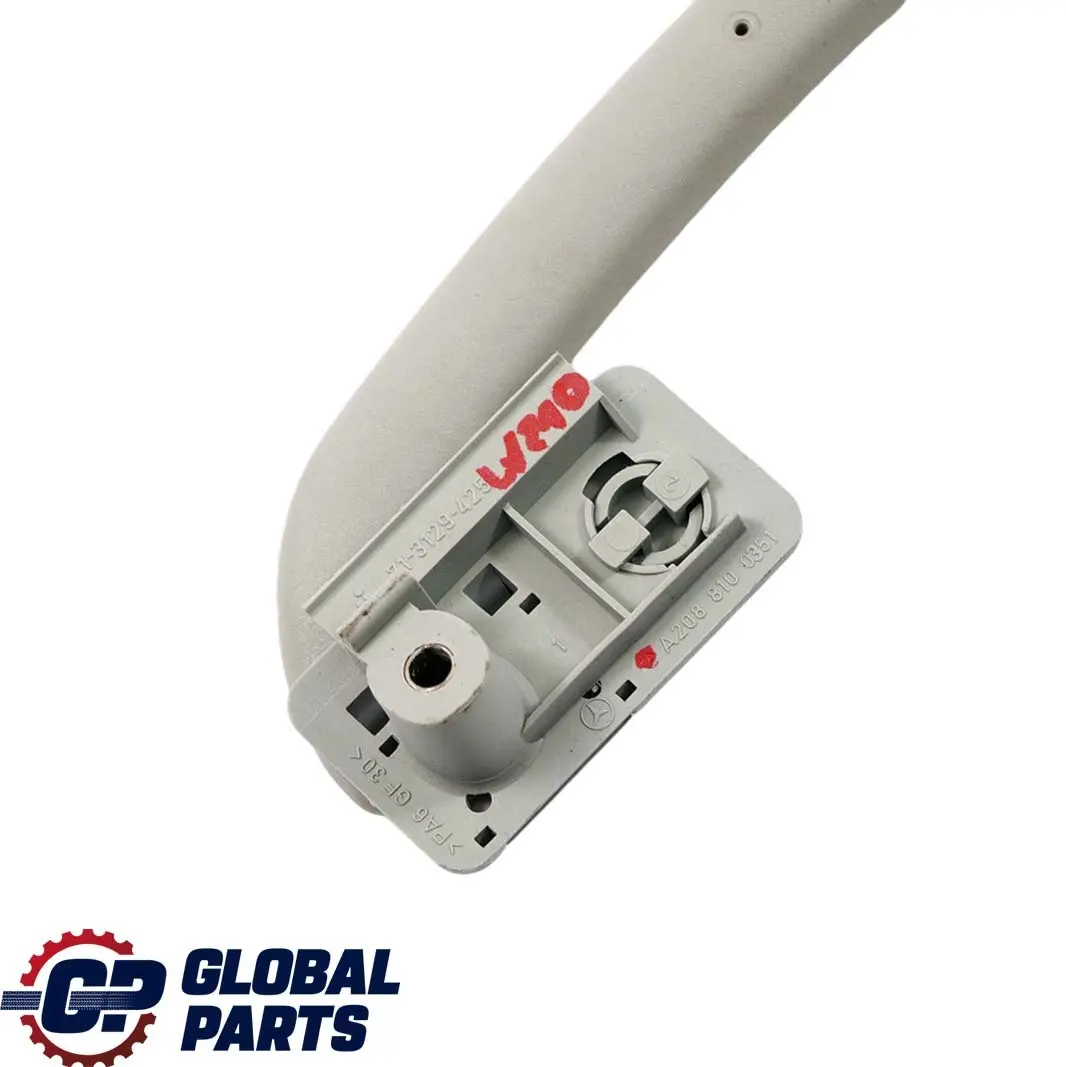 Mercedes-Benz C208 W208 W210 Rear Left N/S Roof Grab Handle to with Part number A2088100351 Mercedes-Benz C208 W208 W210 Rear Left N/S Roof Grab Handle - SKU A2088100351 - Part number A2088100351