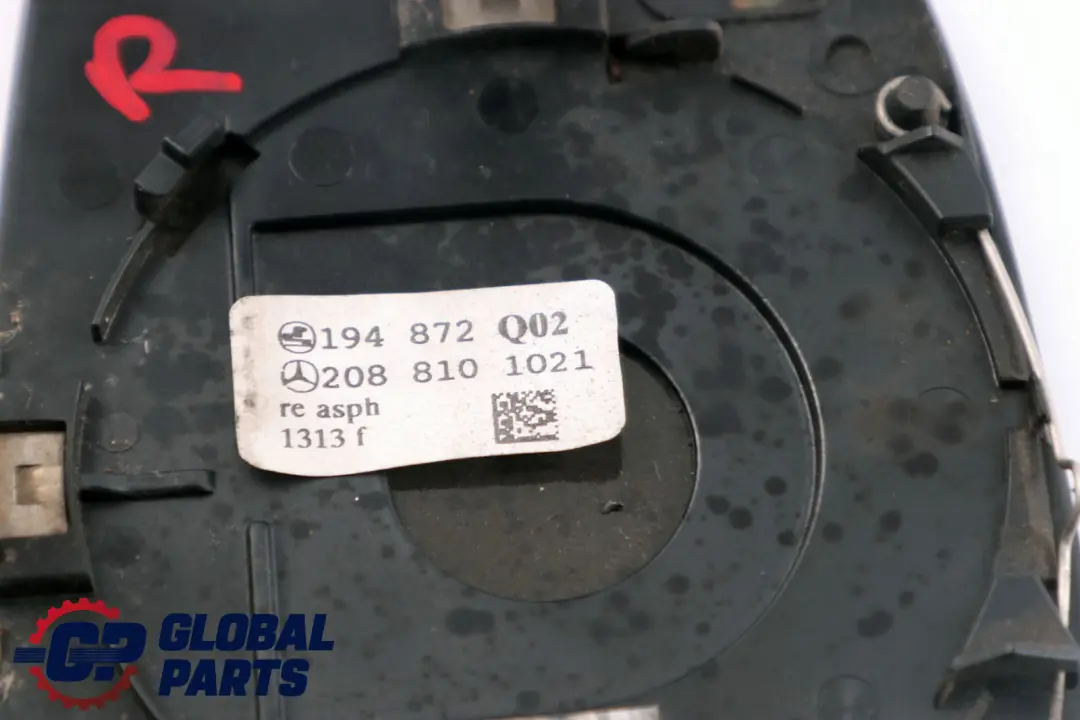 Class W168 C208 Right O/S Heated Door Mirror Glass to Mercedes A CLK with Part number A2088101021 Mercedes A CLK Class W168 C208 Right O/S Heated Door Mirror Glass - SKU A2088101021 - Part number A2088101021