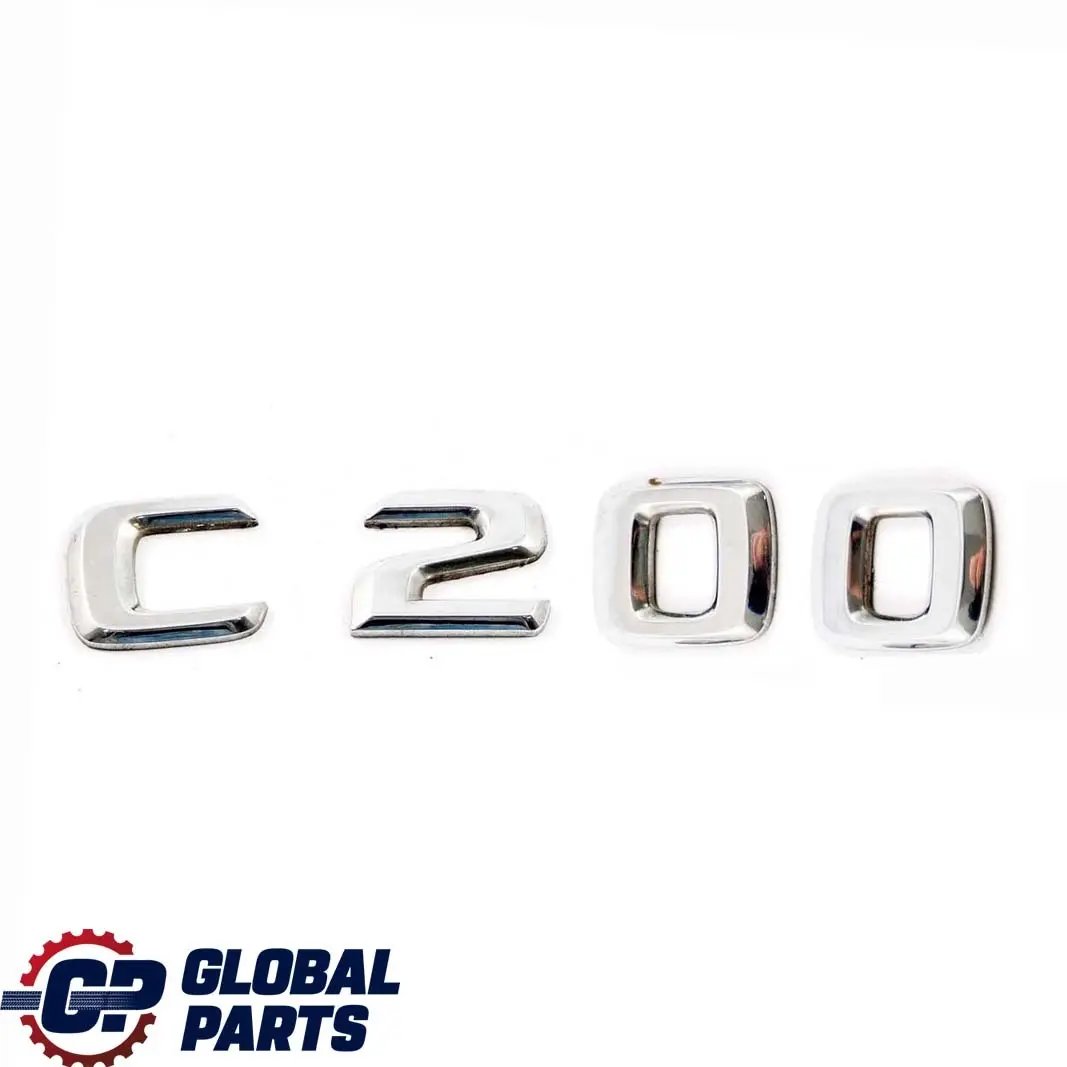 Lettrage d'emblème collé sur le coffre arrière hayon C 200 pour Mercedes W203 W204 à propos du numéro de pièce A2088170115 Mercedes W203 W204 Lettrage d'emblème collé sur le coffre arrière hayon C 200 - SKU A2088170115-1 - Numéro de pièce A2088170115