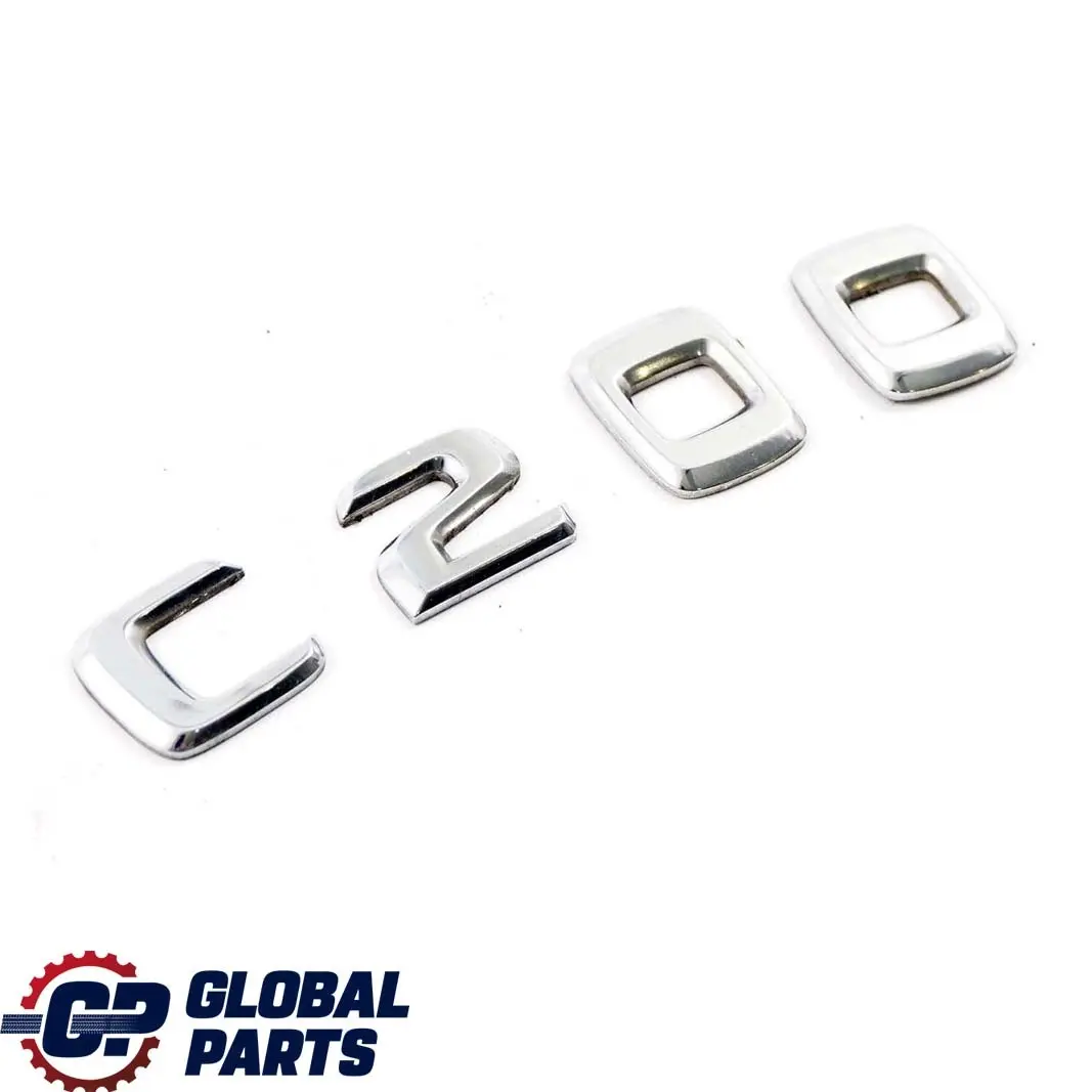 Emblemat Tylnej Klapy C 200 Naklejany do Mercedes W203 W204 o numerze A2088170115 Mercedes W203 W204 Emblemat Tylnej Klapy C 200 Naklejany - SKU A2088170115-1 - Numer Części A2088170115