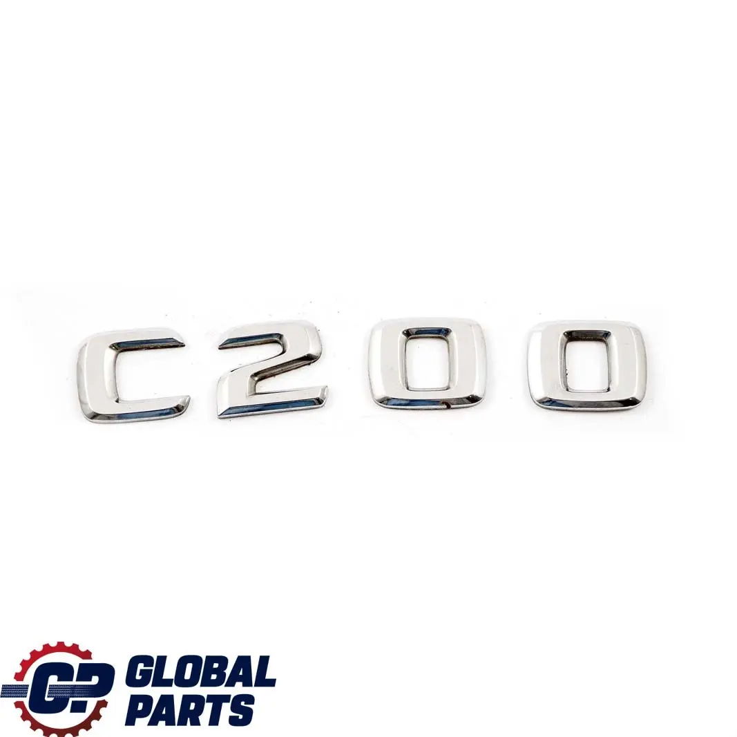 Mercedes W203 W204 Emblemat Tylnej Klapy C 200 Naklejany - SKU A2088170115-1 - Numer Części A2088170115