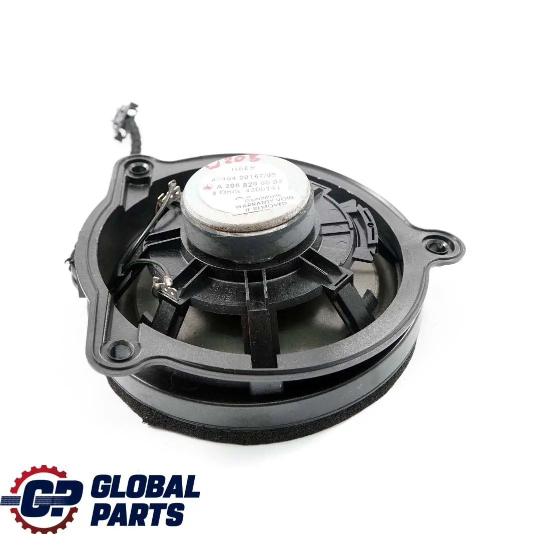 Mercedes-Benz CLK W208 Front Left Right Door Upper Speaker to with Part number A2088200002 Mercedes-Benz CLK W208 Front Left Right Door Upper Speaker - SKU A2088200002 - Part number A2088200002