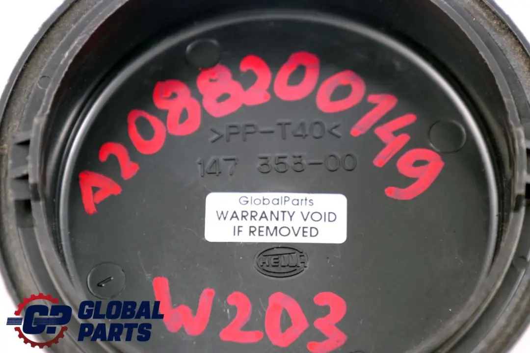 W208 W210 Tapa Lámpara Luz Cruce Delantera para Mercedes CLK W203 con número de pieza A2088200149 Mercedes CLK W203 W208 W210 Tapa Lámpara Luz Cruce Delantera - SKU A2088200149 - Número de pieza A2088200149