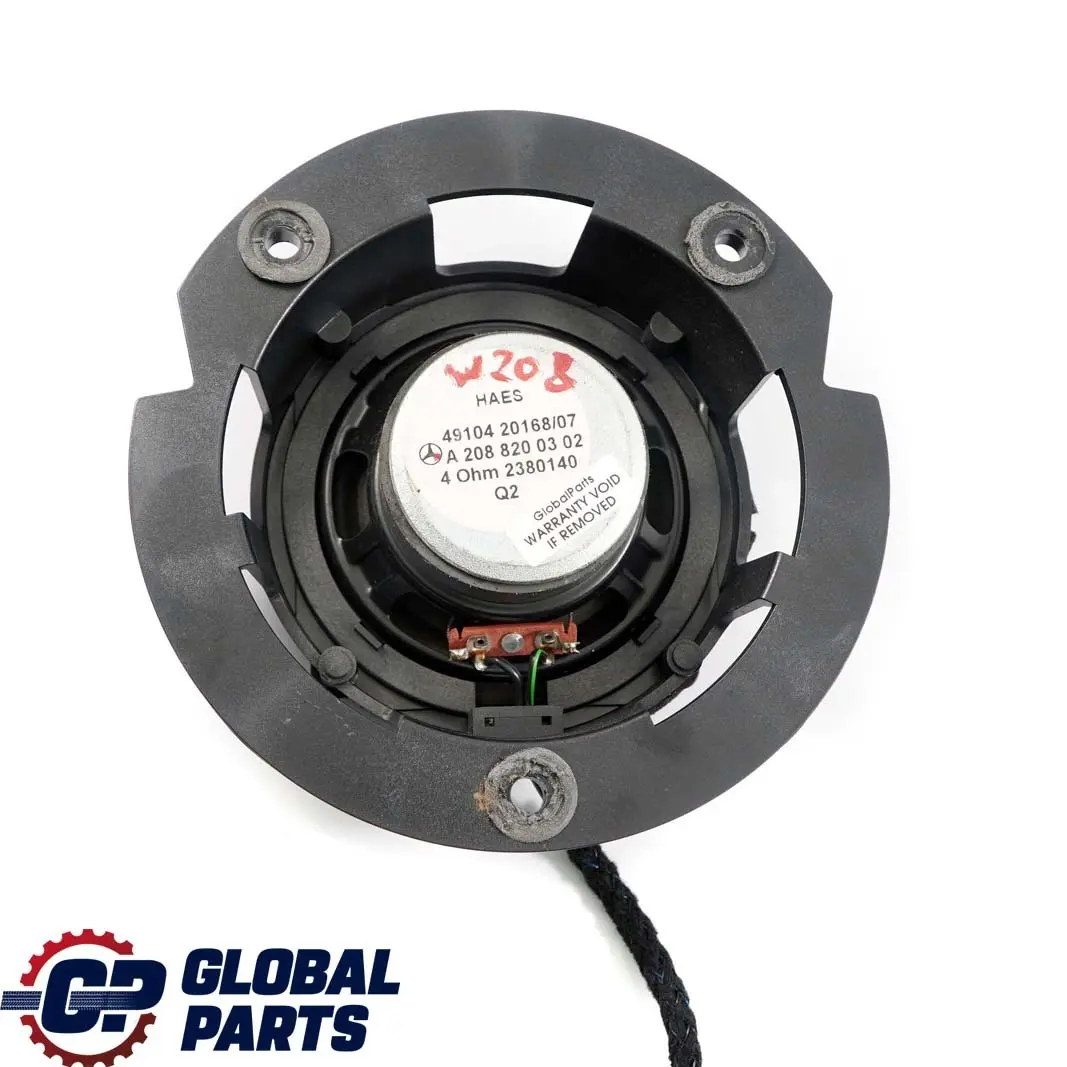  Mercedes-Benz CLK W208 Front Left Right Door Bottom Speaker - SKU A2088200302 - Part number A2088200302