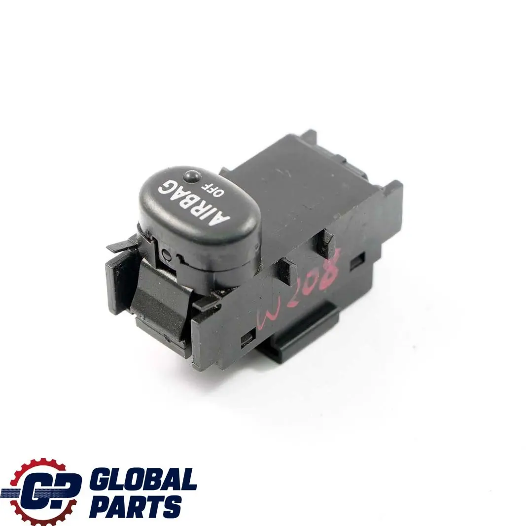 Mercedes-Benz CLK W208 Passenger Airbag Off Indicator Light Switch to with Part number A2088201001 Mercedes-Benz CLK W208 Passenger Airbag Off Indicator Light Switch - SKU A2088201001 - Part number A2088201001
