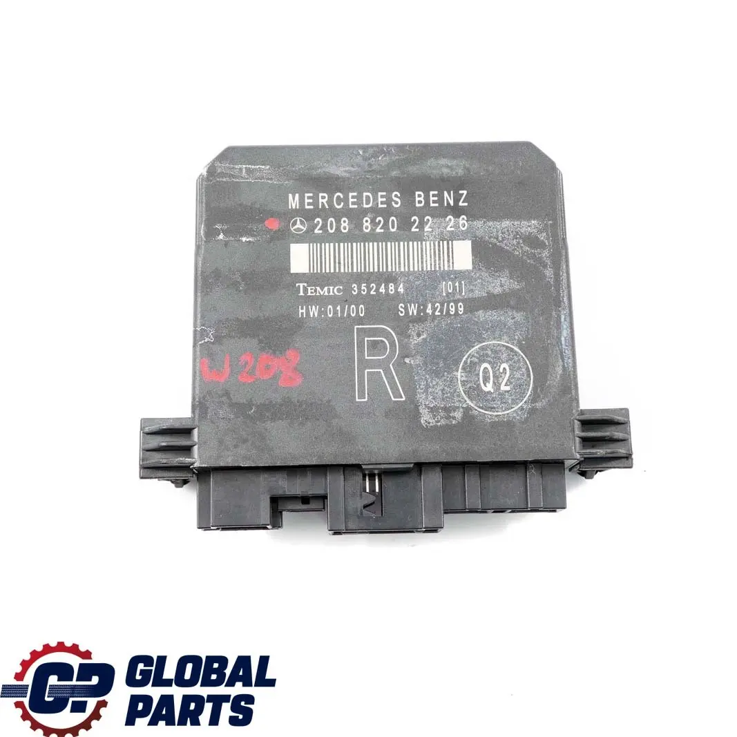  Mercedes-Benz CLK-Class W208 Front Right Door Control Unit Module - SKU A2088202226 - Part number A2088202226