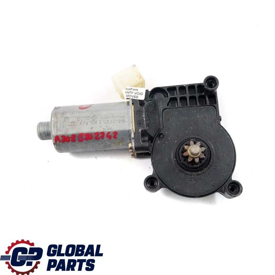 Mercedes-Benz CLK W208 Front Left N/S Door Window Lifter Motor 0130821918 to with Part number A2088202742 Mercedes-Benz CLK W208 Front Left N/S Door Window Lifter Motor 0130821918 - SKU A2088202742 - Part number A2088202742