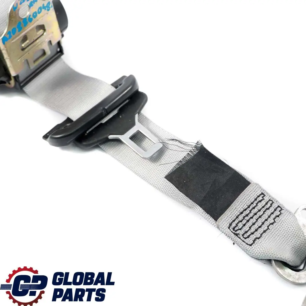 Mercedes-Benz CLK-Class C208 Rear Right O/S Seat Belt Grey to with Part number A2088600485 Mercedes-Benz CLK-Class C208 Rear Right O/S Seat Belt Grey - SKU A2088600485 - Part number A2088600485