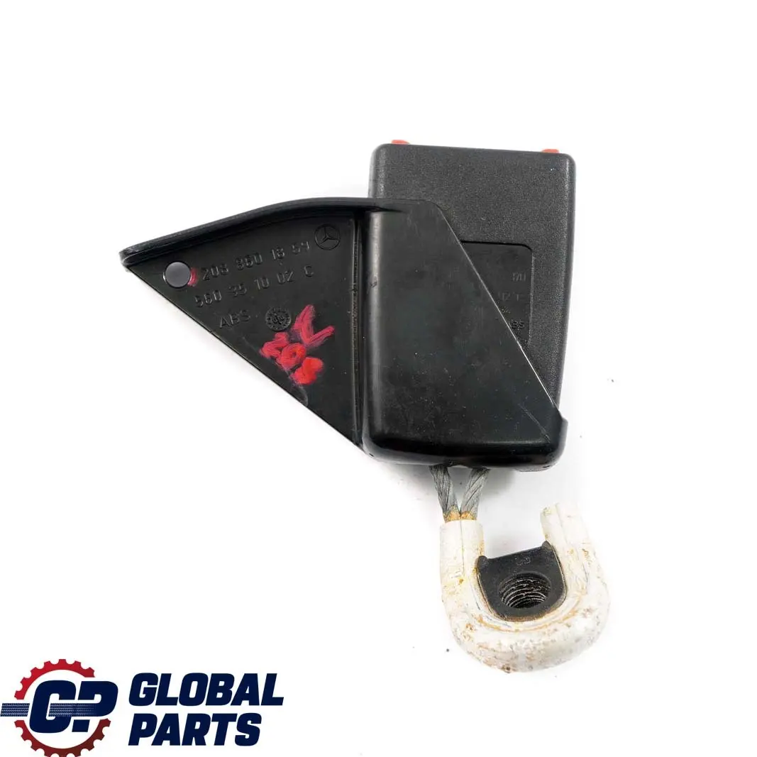 Mercedes-Benz CLK-Class C209 Rear Right Seat Belt Buckle Tensioner to with Part number A2088601869 Mercedes-Benz CLK-Class C209 Rear Right Seat Belt Buckle Tensioner - SKU A2088601869 - Part number A2088601869