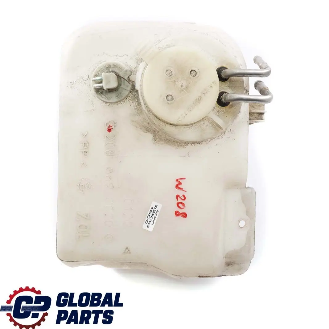 Mercedes-Benz CLK W208 C208 Windscreen Washer Bottle Tank Reservoir to with Part number A2088690020 Mercedes-Benz CLK W208 C208 Windscreen Washer Bottle Tank Reservoir - SKU A2088690020 - Part number A2088690020